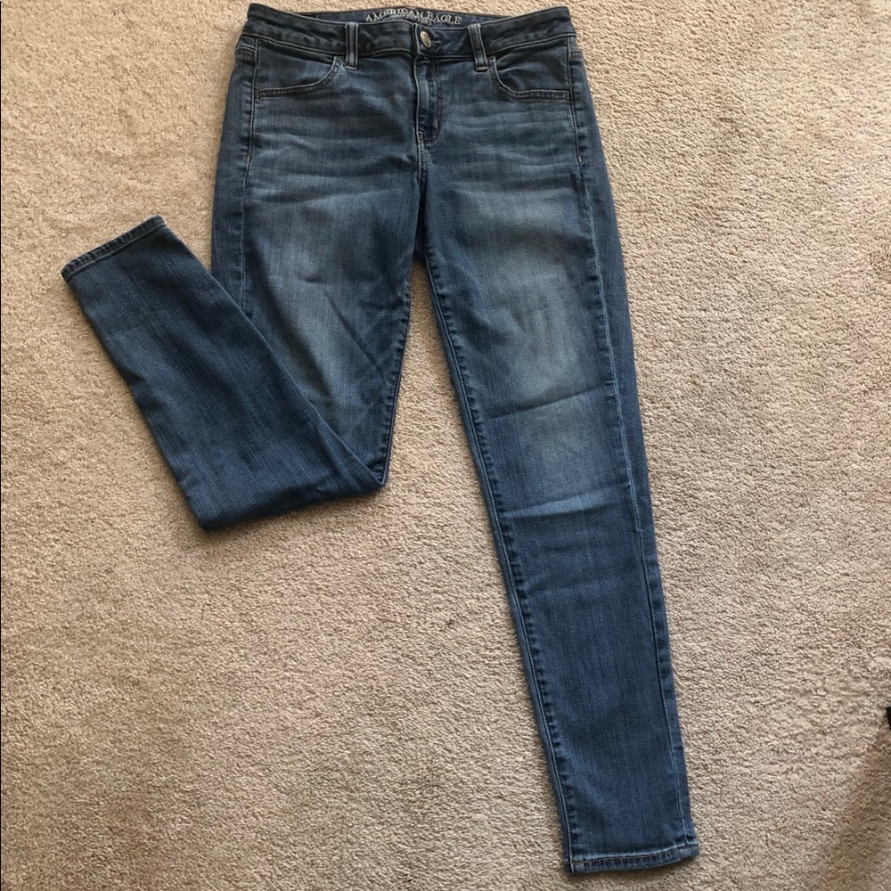 American Eagle Super Stretch Jeans 10R straight